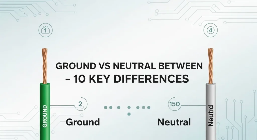 🥄 10 Main Differences Between Ground and Neutral