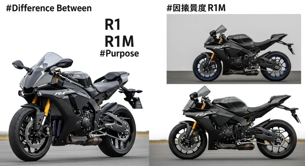 ⚖️ Differences Between R1 and R1M