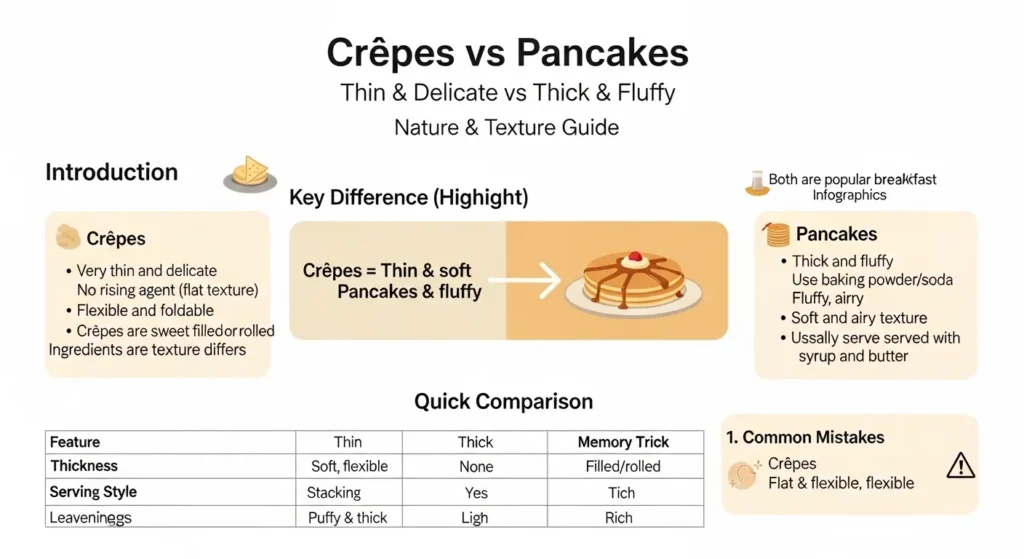 🌿 Nature and Behavior Crepes and Pancakes