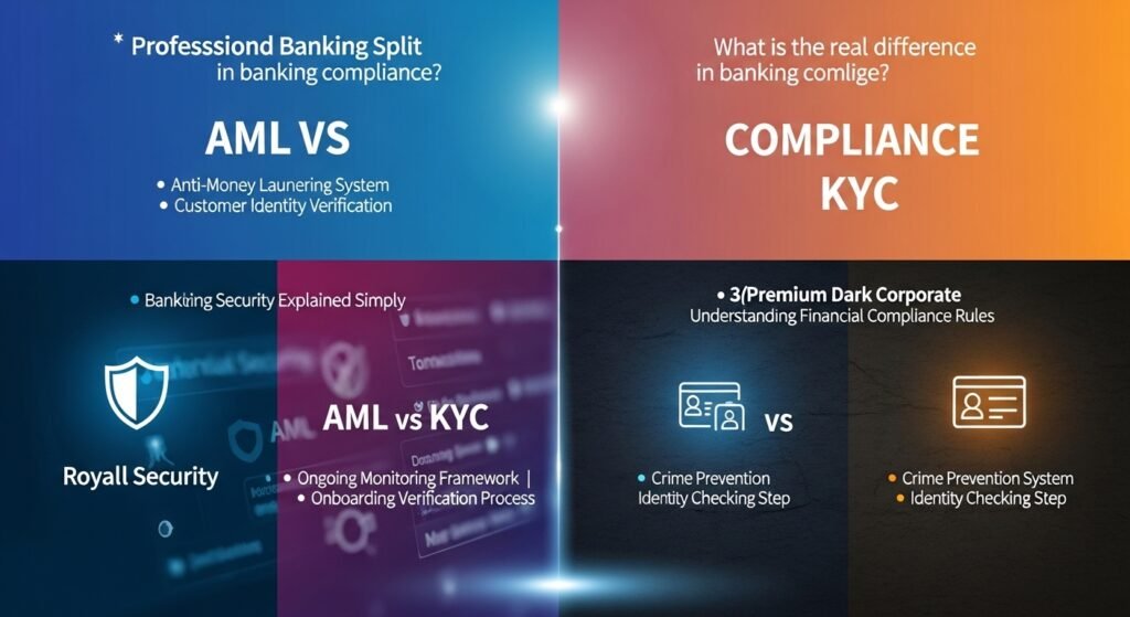 🏦 Difference Between AML and KYC