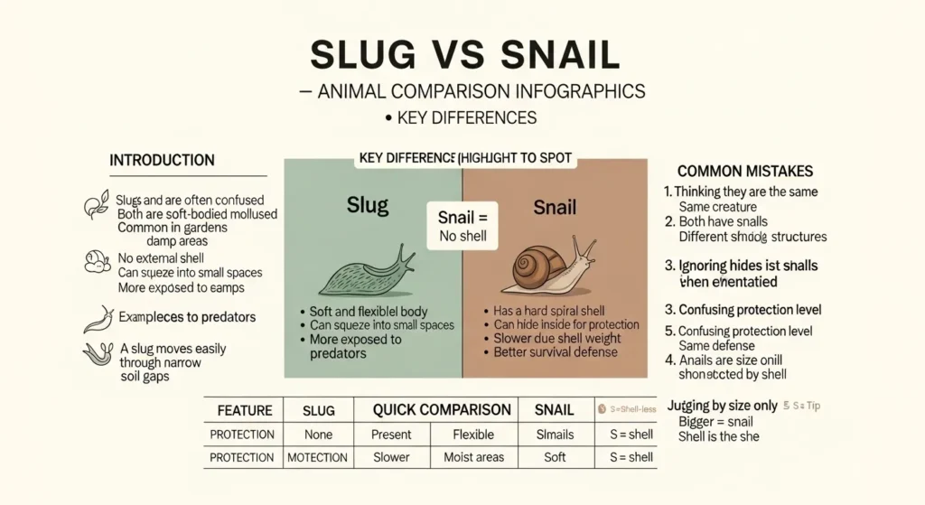 🟢 Common Mistakes with Slug and Snail