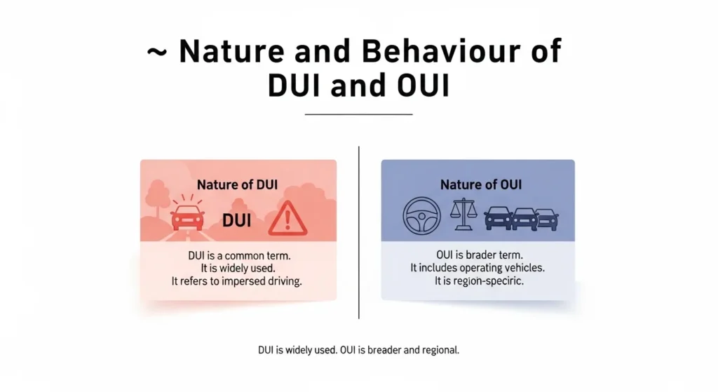 🧠 Nature and Behaviour Of dui and oui