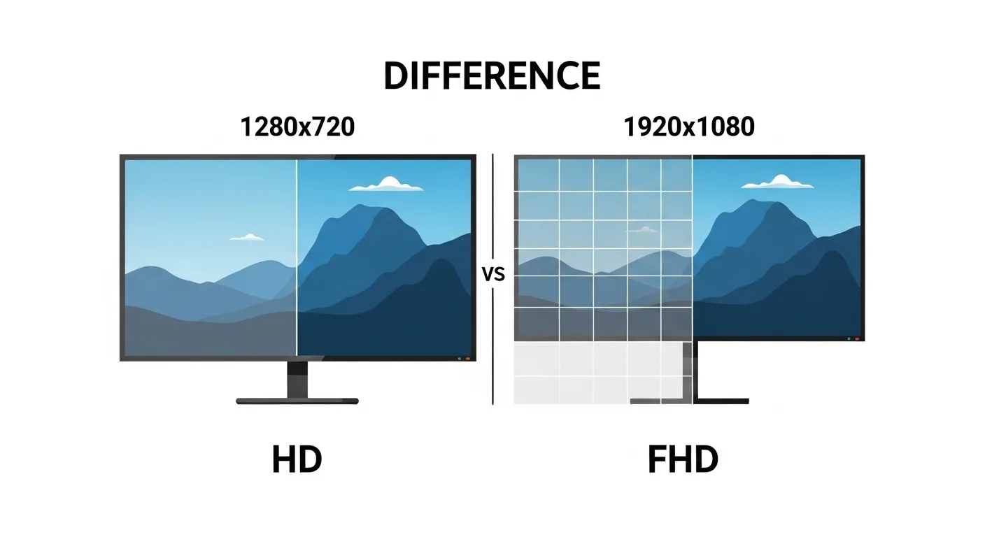 difference between fhd and hd