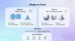 difference between shape and form