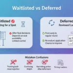 difference between waitlisted and deferred