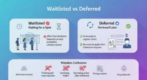 difference between waitlisted and deferred