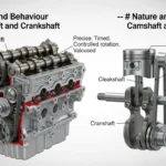 difference between camshaft and crankshaft