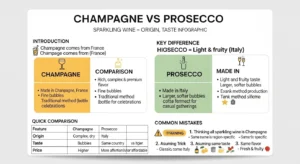 difference between champagne and prosecco