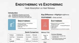 difference between endothermic and exothermic