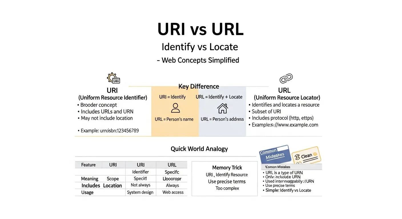 difference between uri and url
